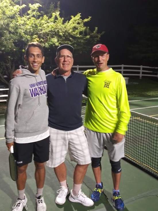 Zane Navratil and Coach Jim at Da Farm